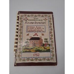 Vintage Cookbook The Kenmore Kitchen Directory Recipes Copyright 1976